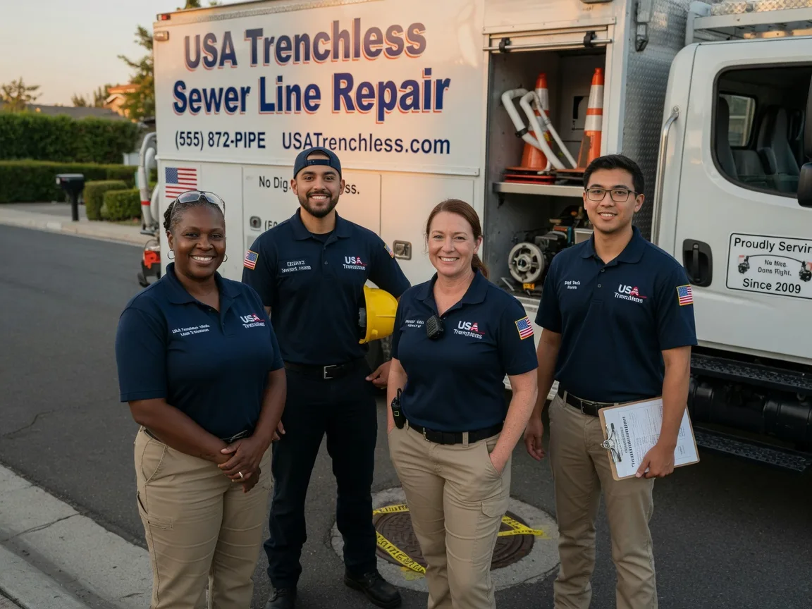 Sewer Line Repair company in Blue Grass, IA